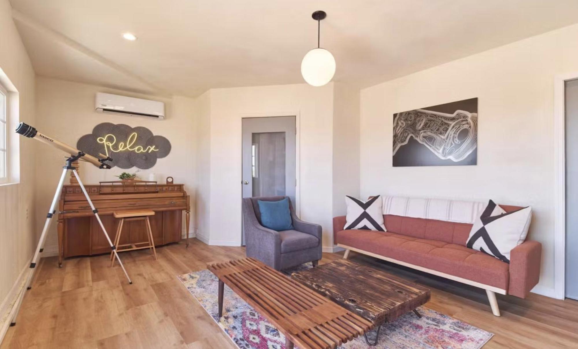 Twin Palms Desert Getaway - Jacuzzi, Fire Pit, Meditation Room & More Joshua Tree Exterior foto