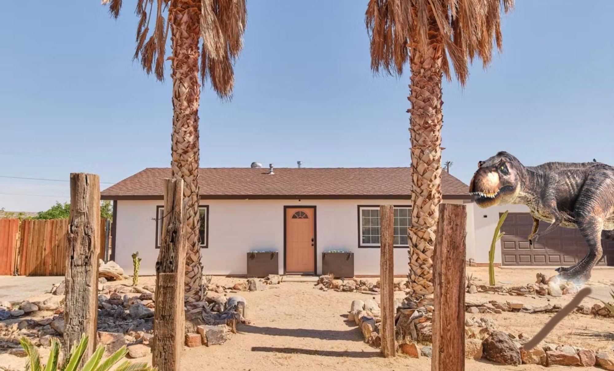 Twin Palms Desert Getaway - Jacuzzi, Fire Pit, Meditation Room & More Joshua Tree Exterior foto